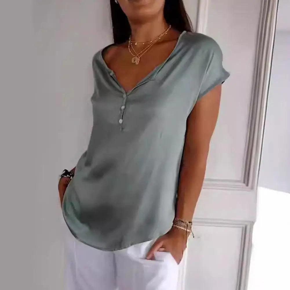 Bygenoveve | Miękka, elegancka bluzka damska