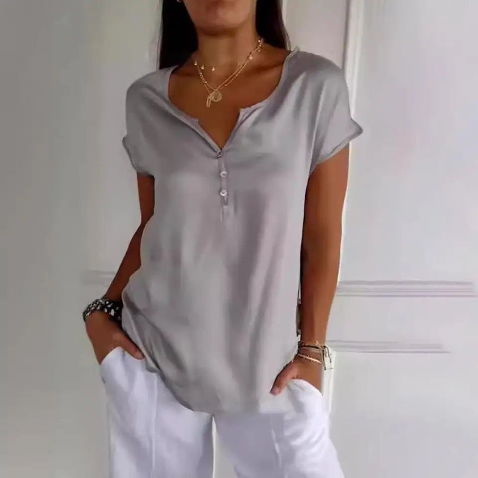 Bygenoveve | Miękka, elegancka bluzka damska