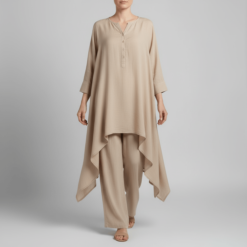 Bygenoveve | Miękki, 2-częściowy komplet o modnym kroju