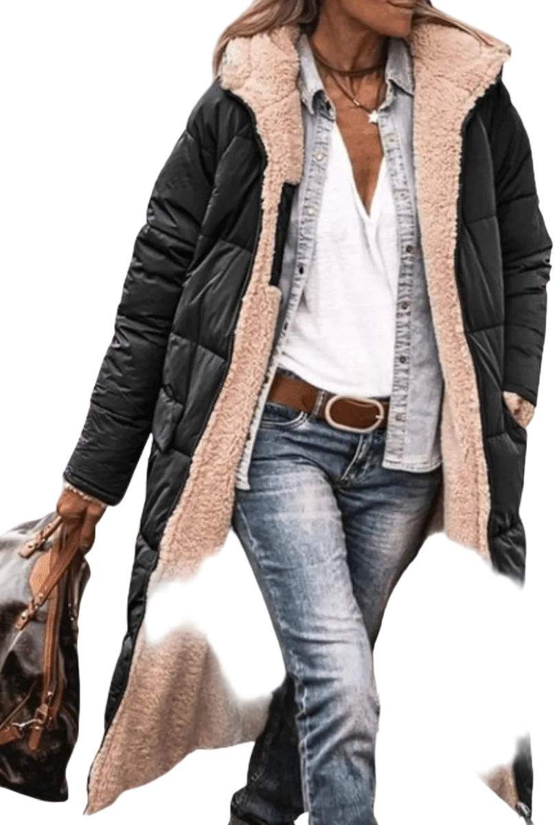 Damska kurtka z kapturem