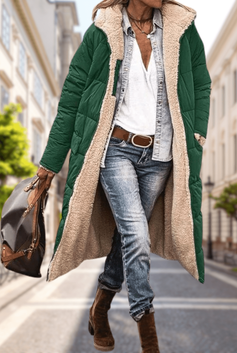 Damska kurtka z kapturem