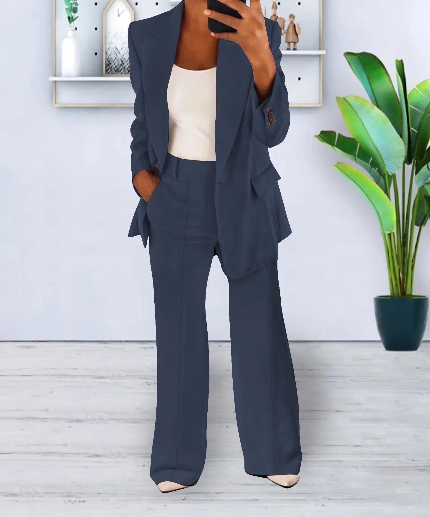 Emilia | Oversize blazer i proste spodnie 2