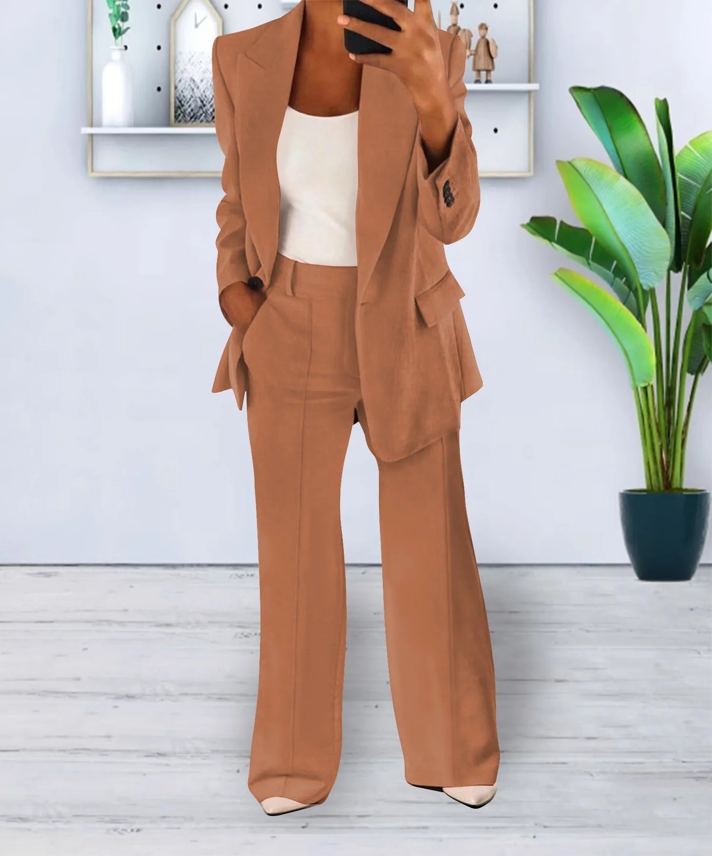 Emilia | Oversize blazer i proste spodnie 4
