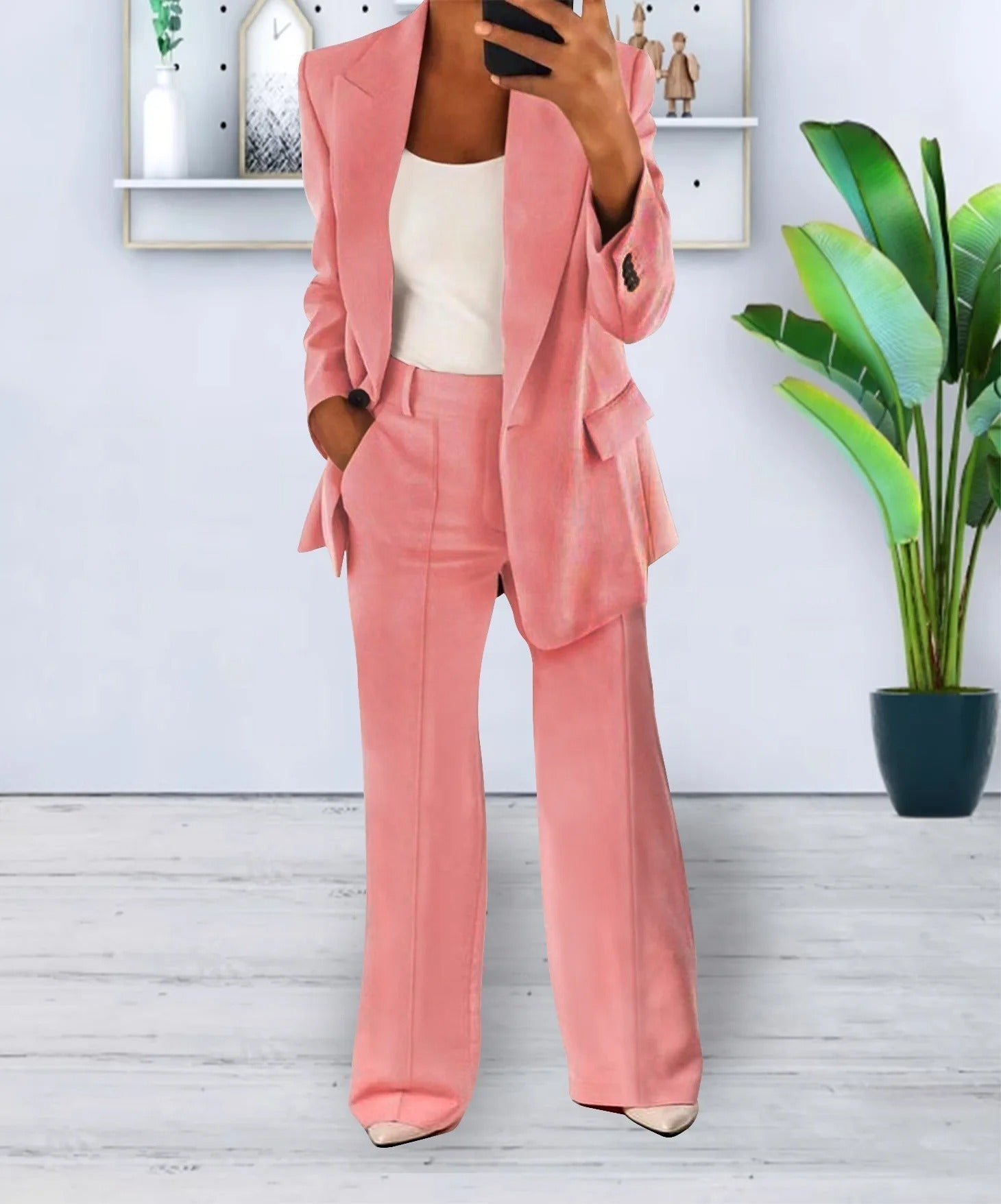 Emilia | Oversize blazer i proste spodnie 5