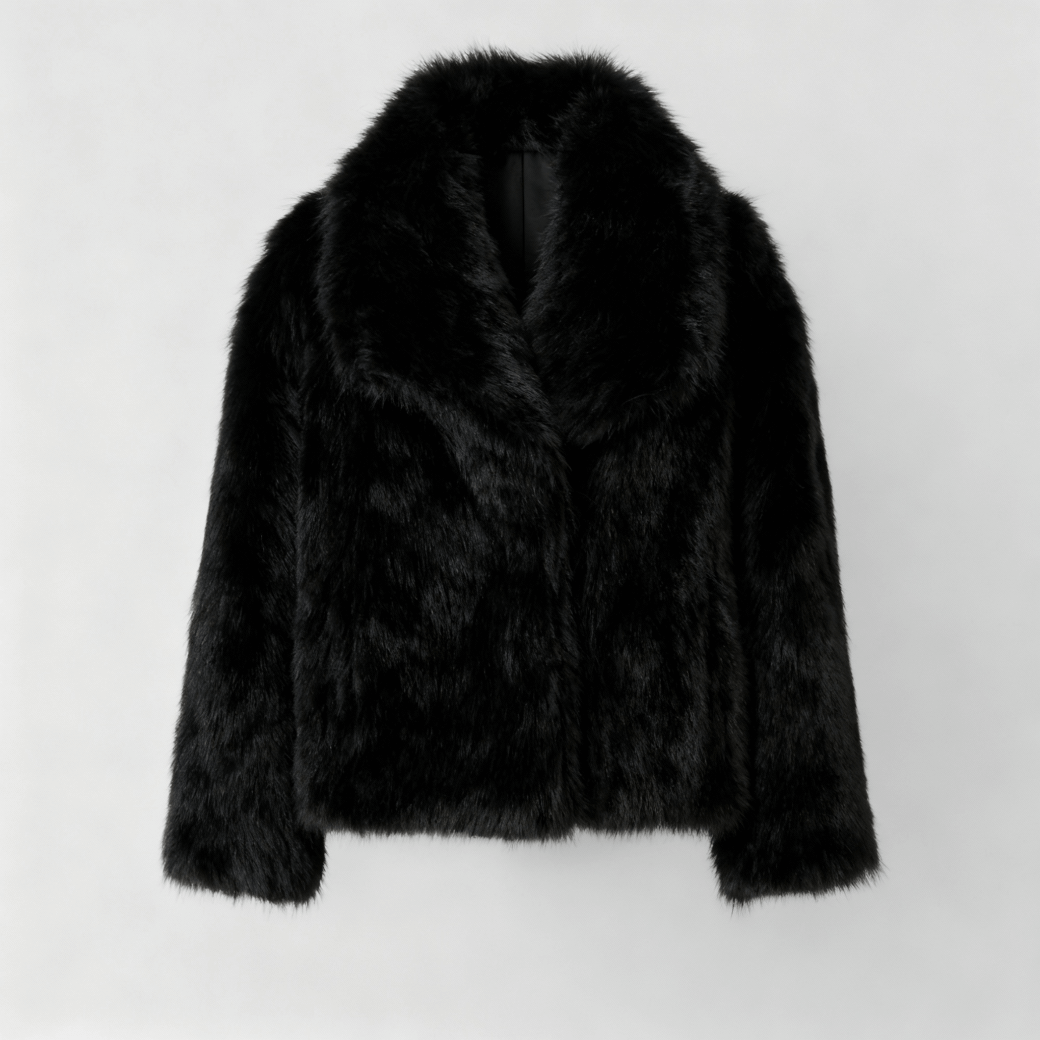 Płaszcz damski z tkanin syntetycznych