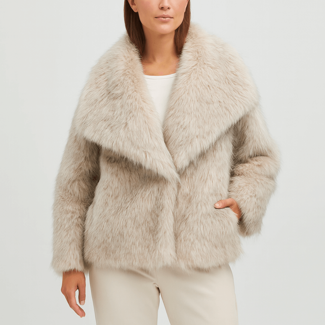 Płaszcz damski z tkanin syntetycznych