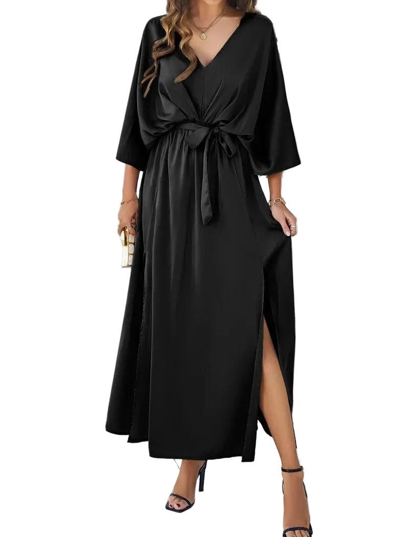 Sukienka midi w kroju A