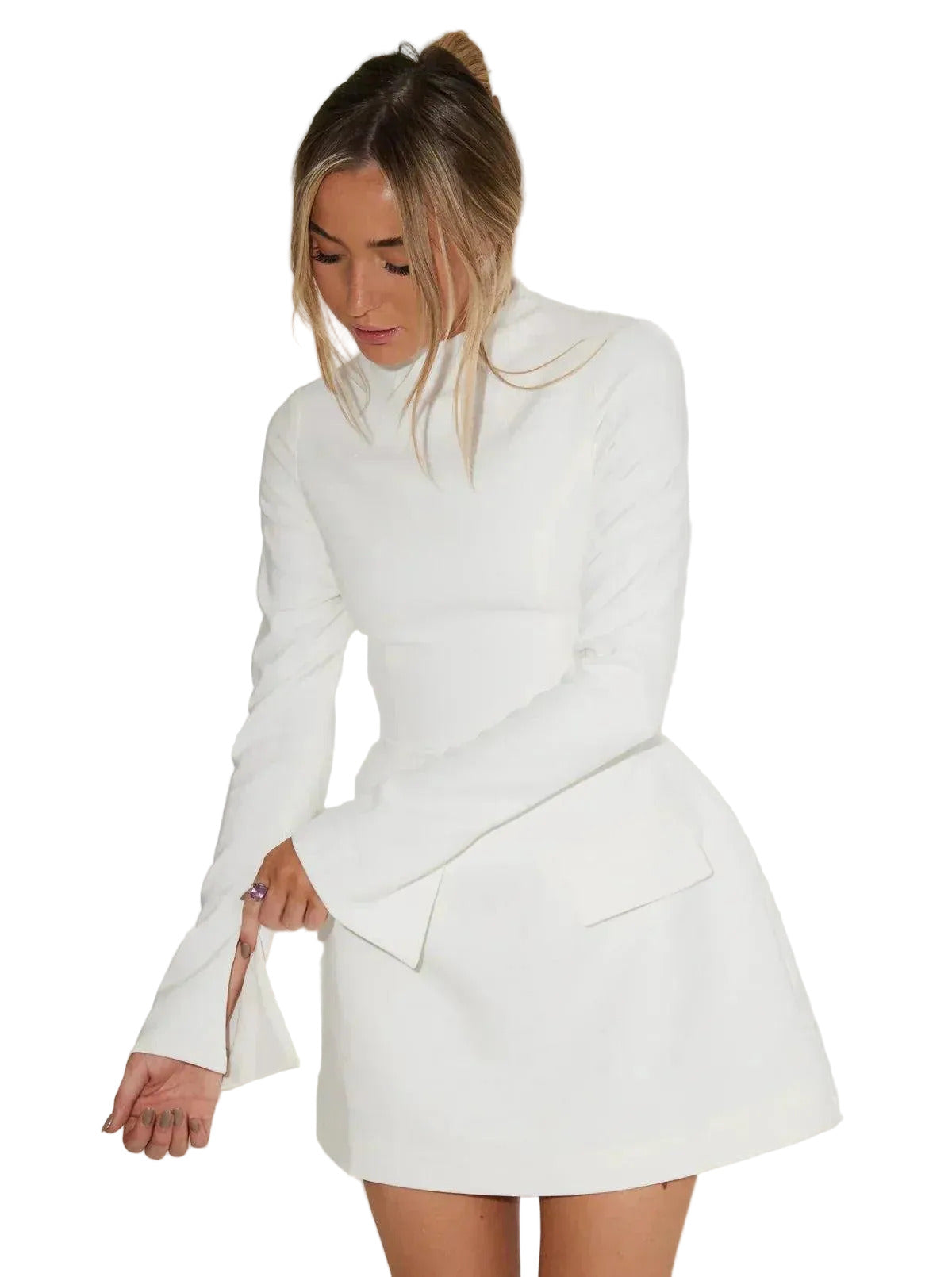 Sukienka mini w kroju A