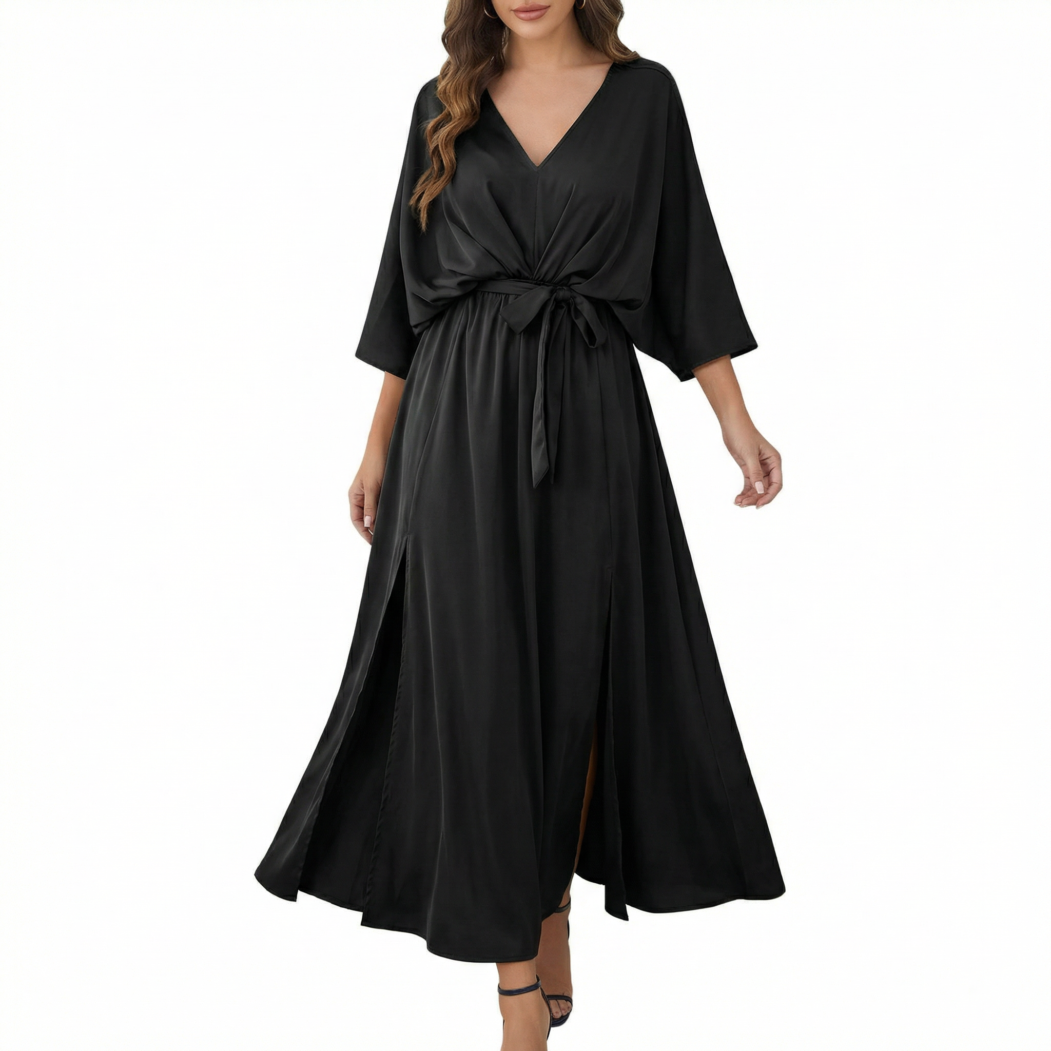 Sukienka midi w kroju A