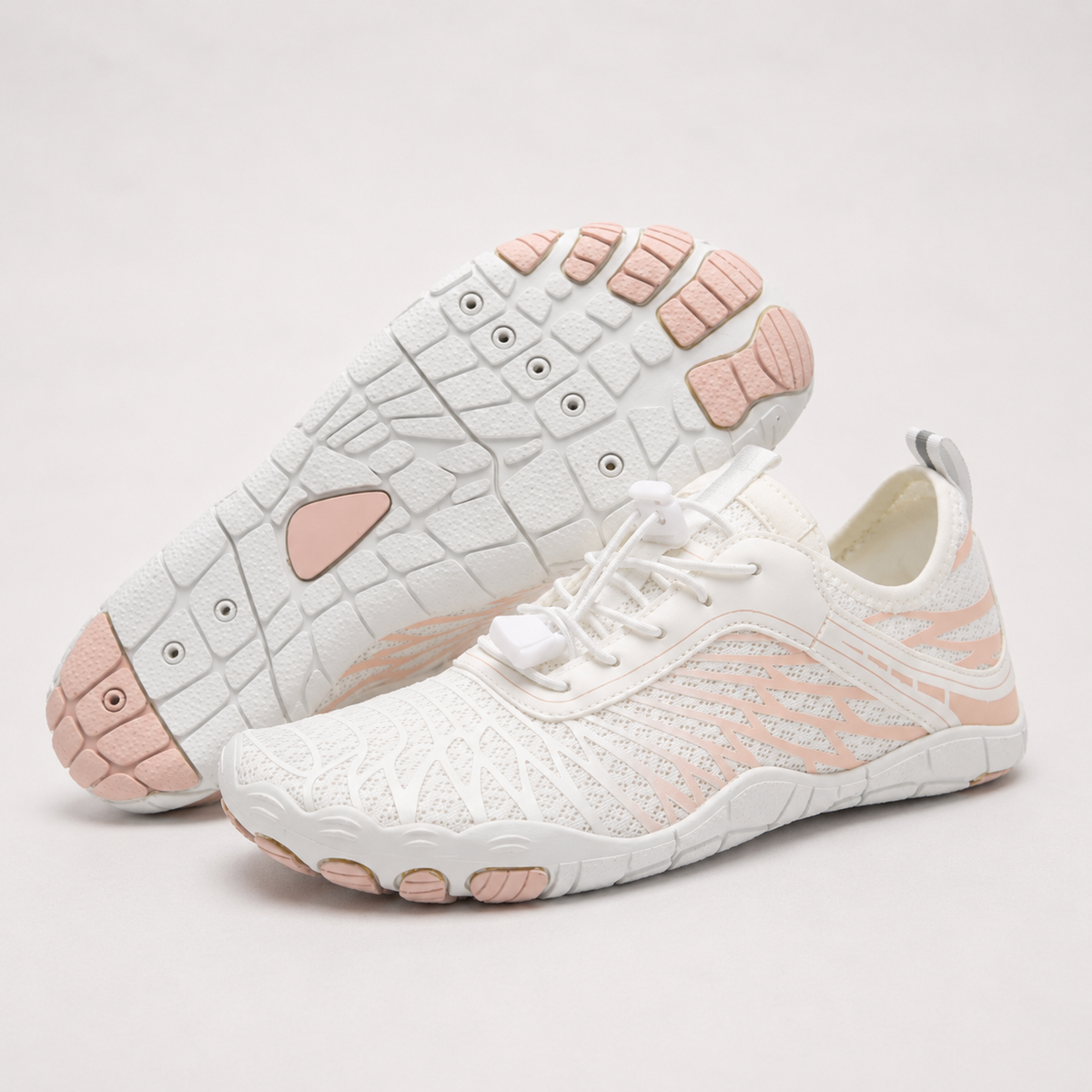 Kaja | Buty barefoot damskie do chodzenia - Biały