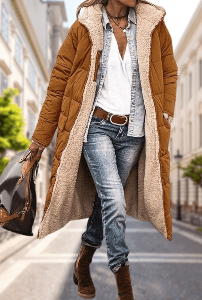 Damska kurtka z kapturem