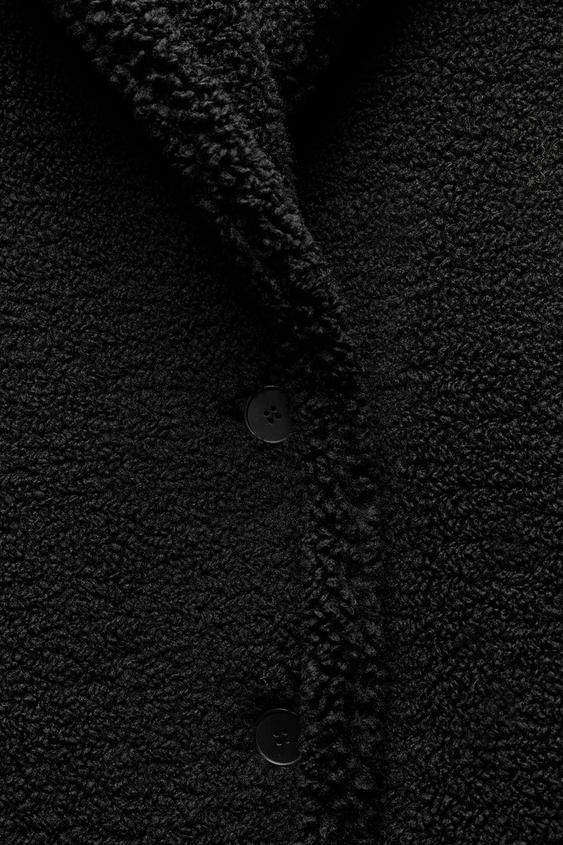 Elisa - Długi płaszcz Teddy