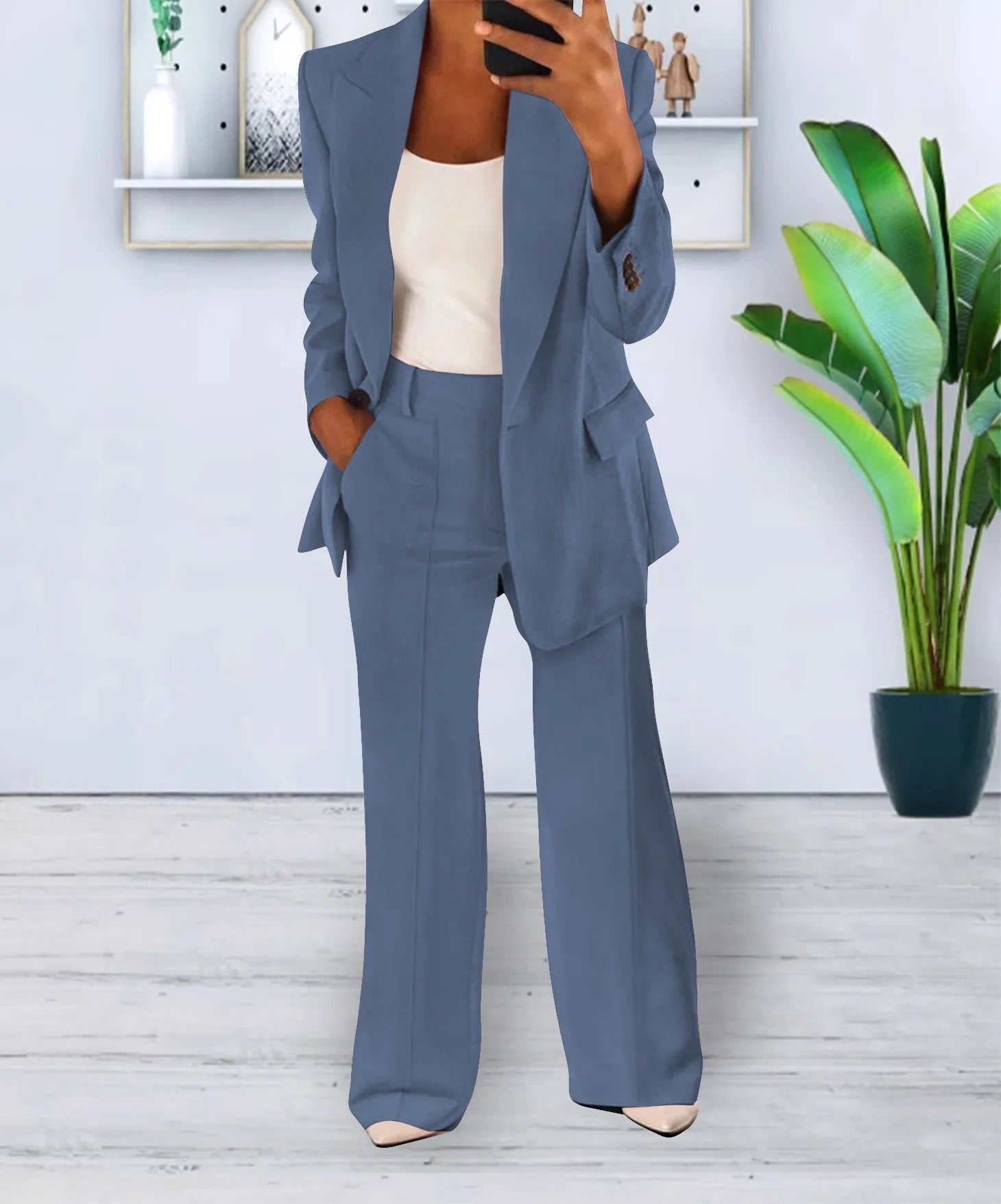 Emilia | Oversize blazer i proste spodnie 1