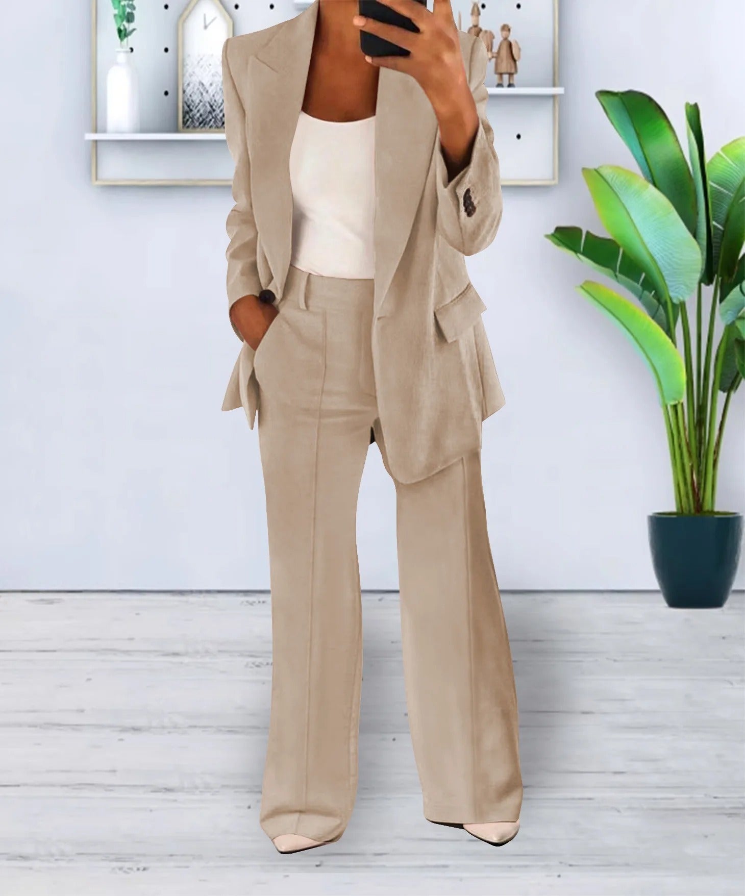 Emilia | Oversize blazer i proste spodnie 3