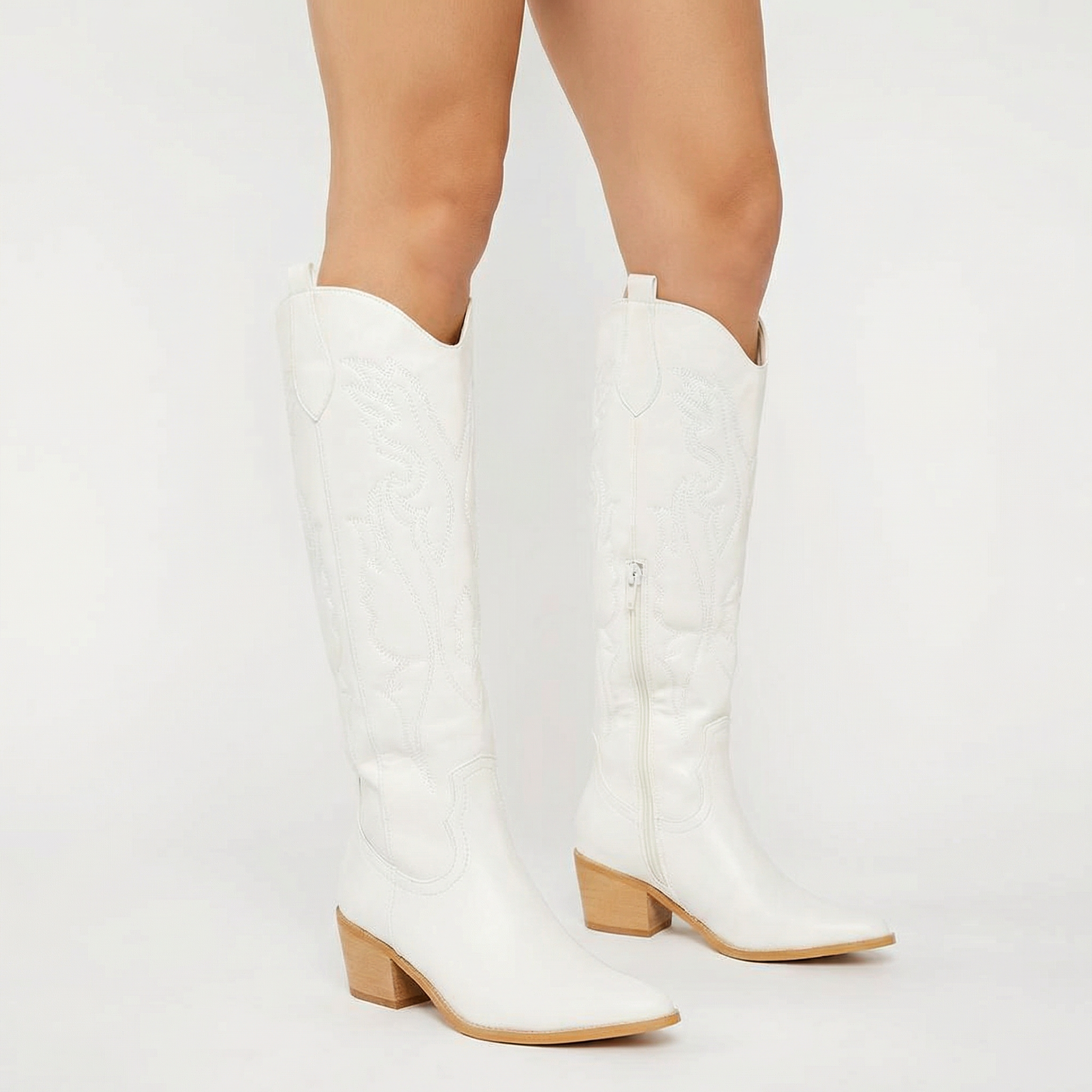 Kowbojskie buty do kolan