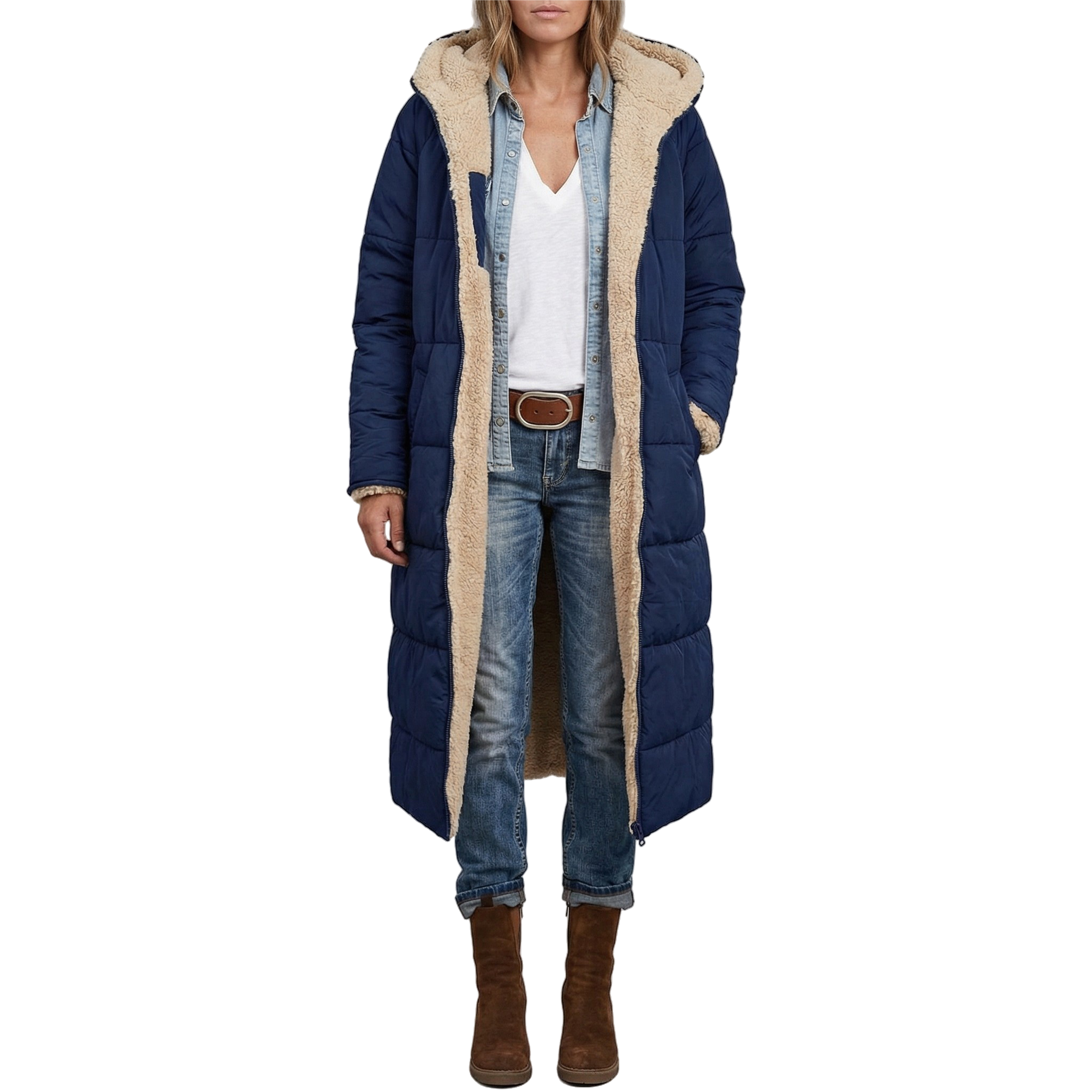 Damska kurtka z kapturem