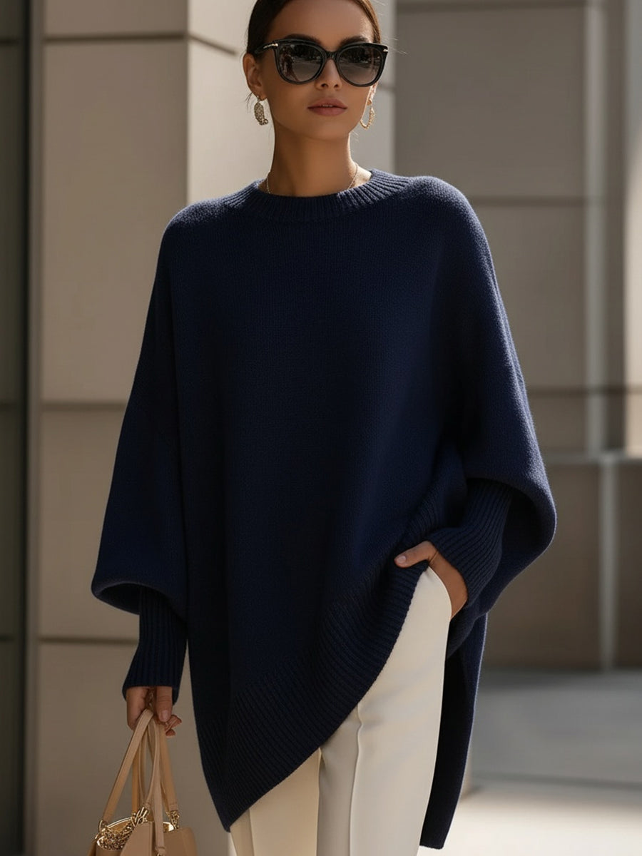 Lena | Sweter damski oversize wełniany - view 11